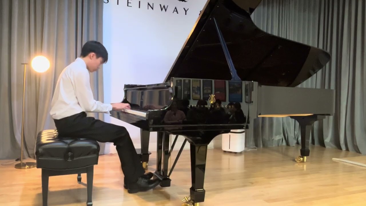 Joshua (14) Hungarian Rhapsody by Liszt @ music festival 