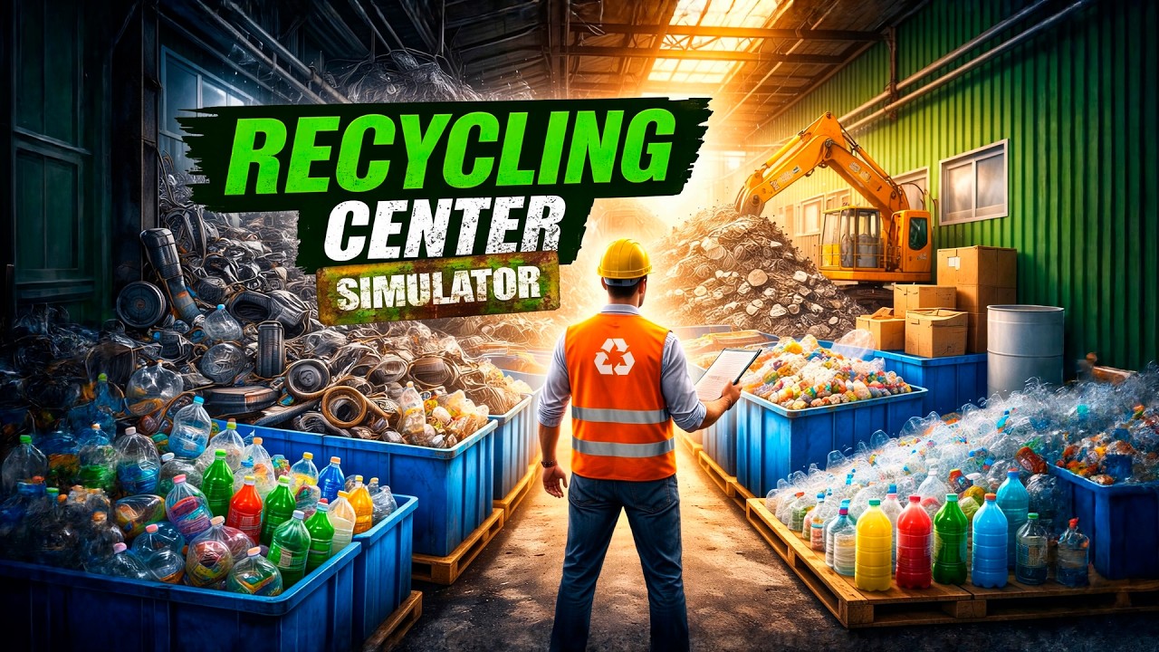 Recycling Center Simulator — симулятор ожидания, а не переработки
