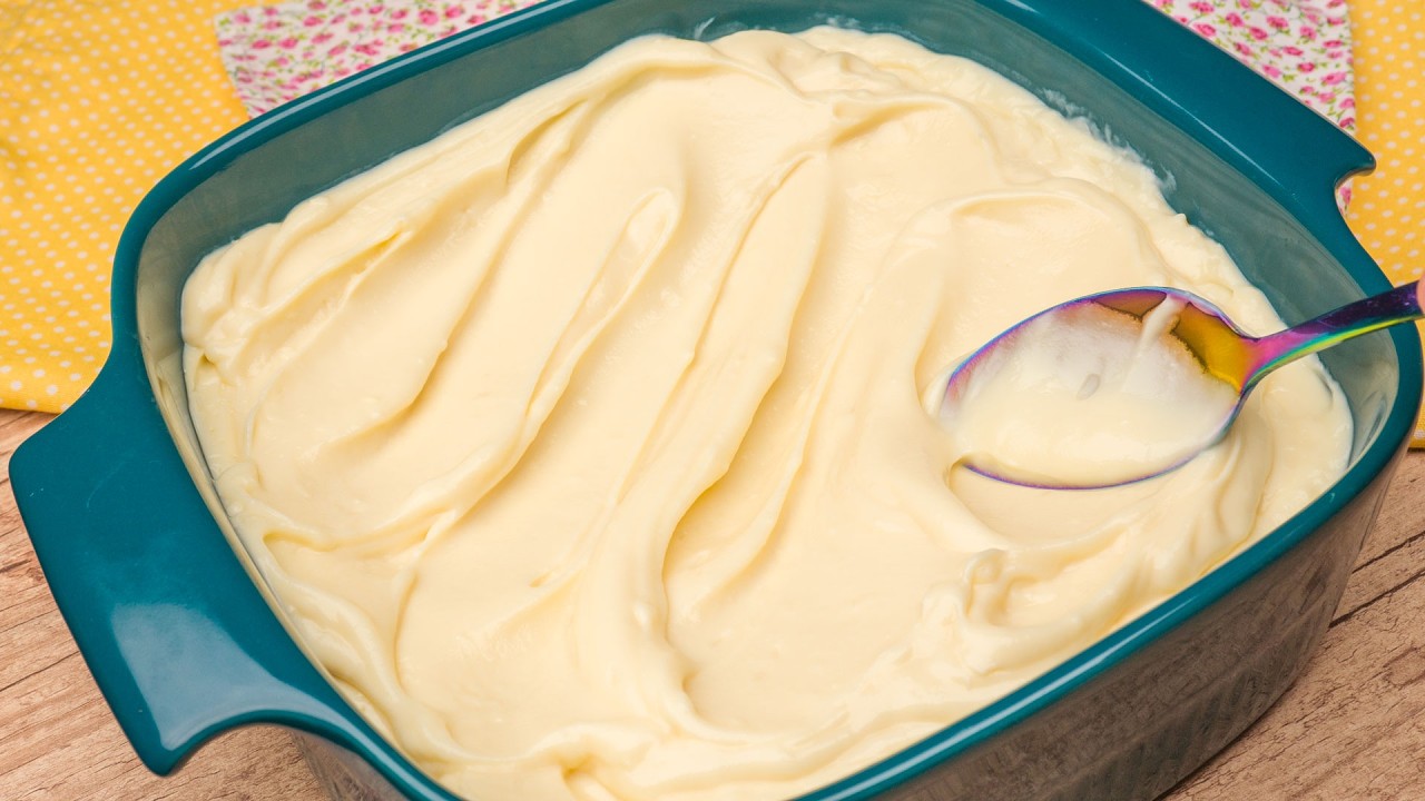 CREME DE CONFEITEIRO COM LEITE CONDENSADO PARA RECHEIOS DE BOLOS E TORTAS | Cook'n Enjoy 1590