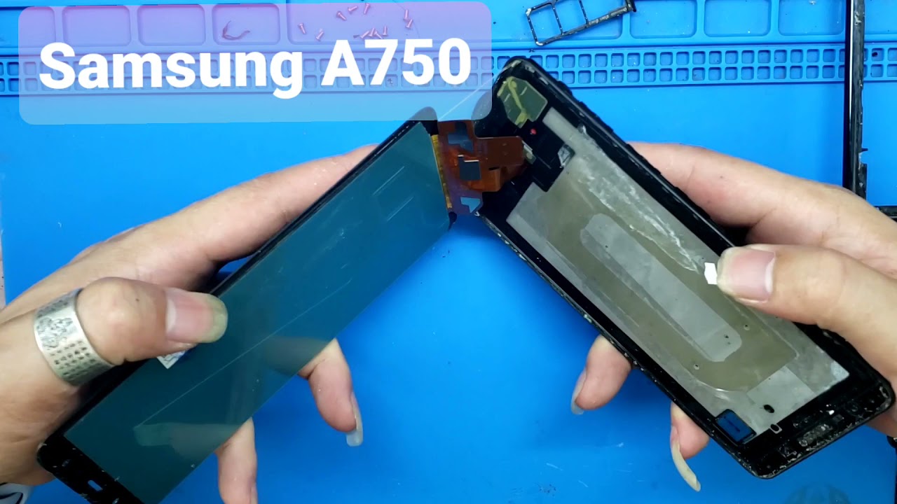 Samsung A750 / Disassembly guide / Screen replacement samsung Galaxy A750F