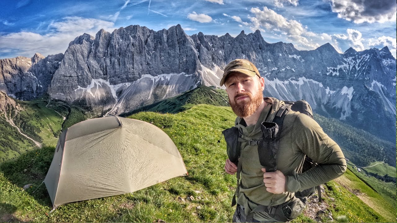 Gipfel Biwak mit neuem Zelt | 🇦🇹 4 Tage Gebirgsmarsch - Teil 2