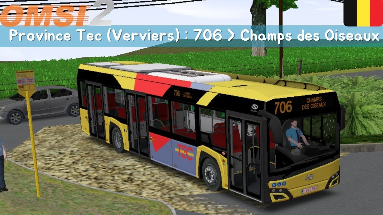 Province Tec (Verviers) | 706 : Cheval Blanc à Champs des Oiseaux | Omsi 2