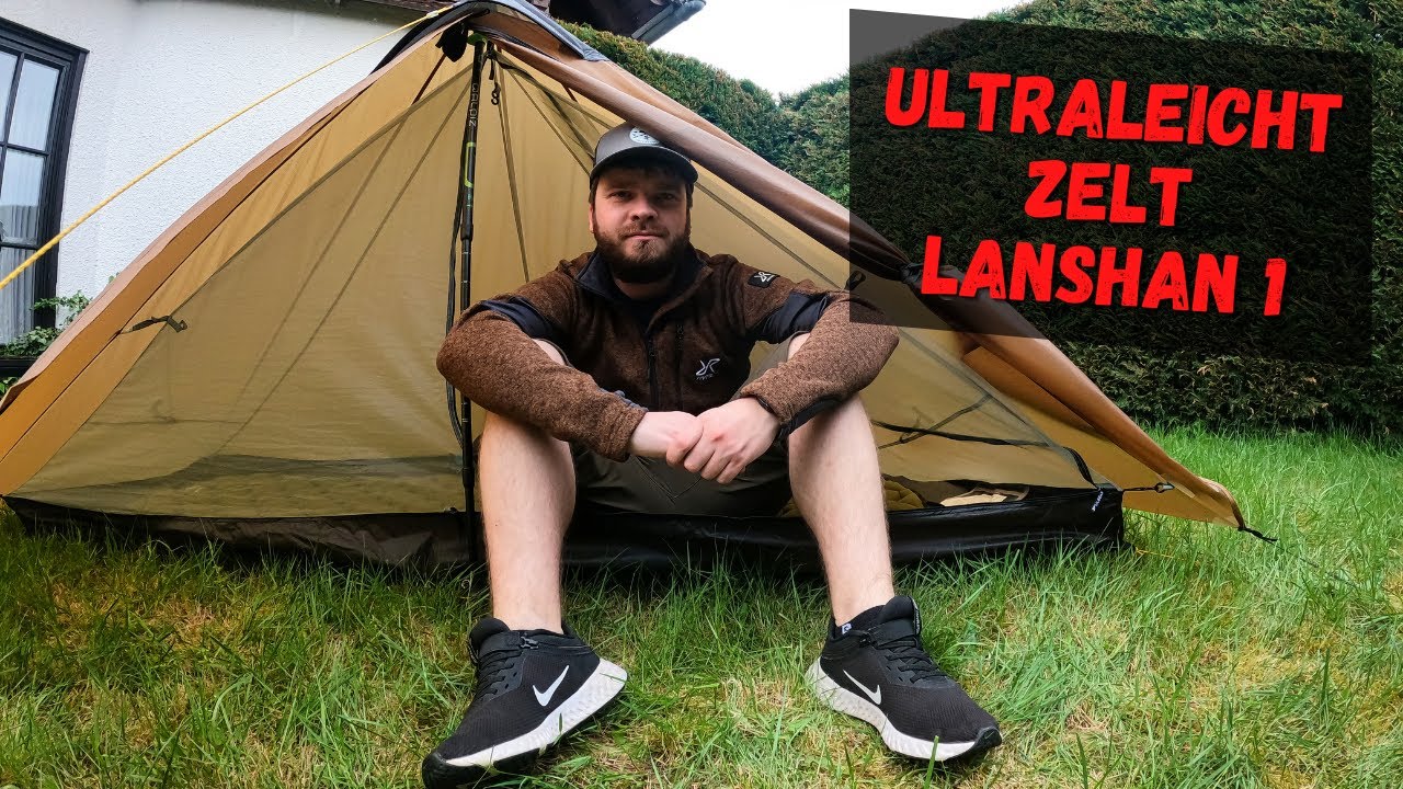 Neues Trekking Zelt | Das Lanshan 1 Aufbau und Ersteindruck