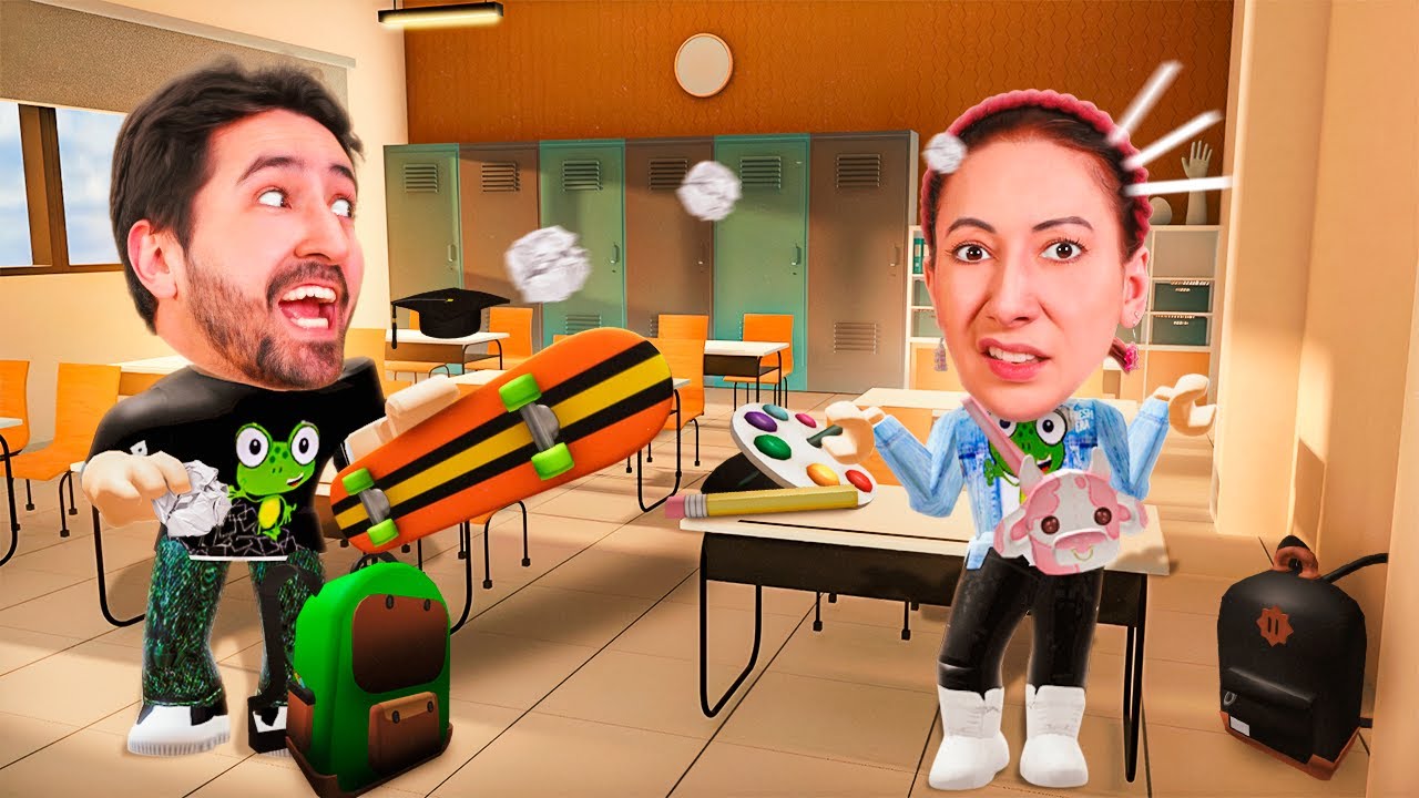 O PIOR COLEGA DA ESCOLA no Roblox High School Life