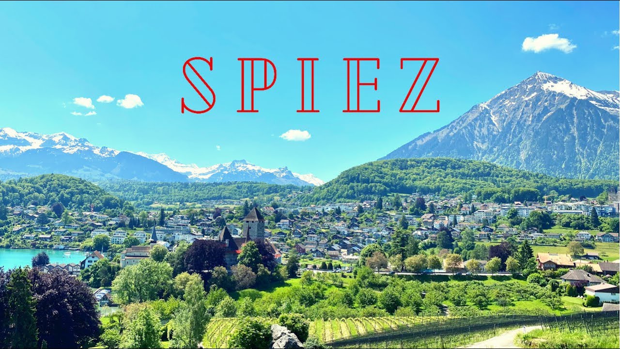 Switzerland 🇨🇭 Spiez a pearl on Lake Thun