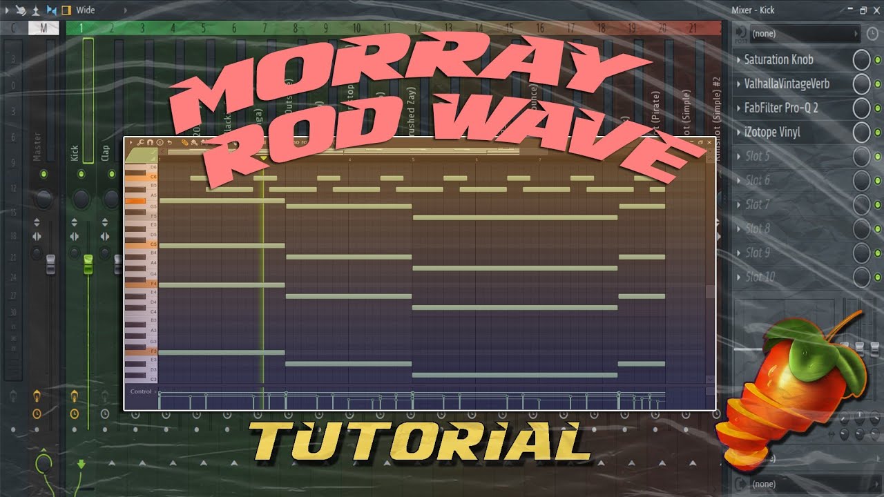 HOW TO MAKE EMOTIONAL BEAT FOR MORRAY & ROD WAVE TUTORIAL | FL STUDIO
