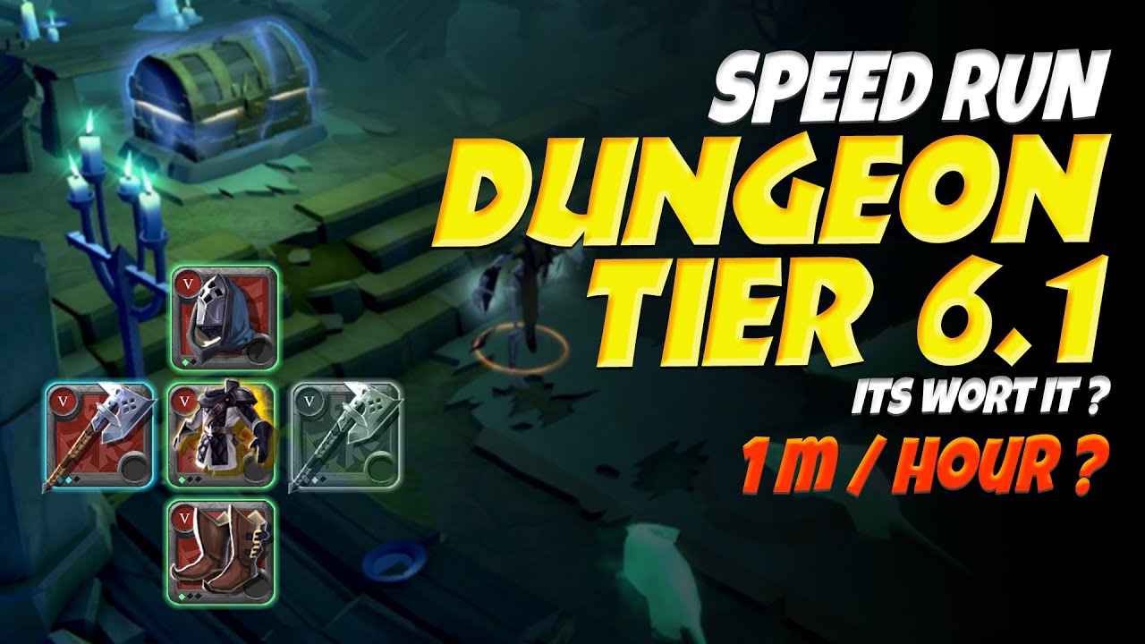 Speedrun Dungeon Tier 6.1 - Albion Online Indonesia