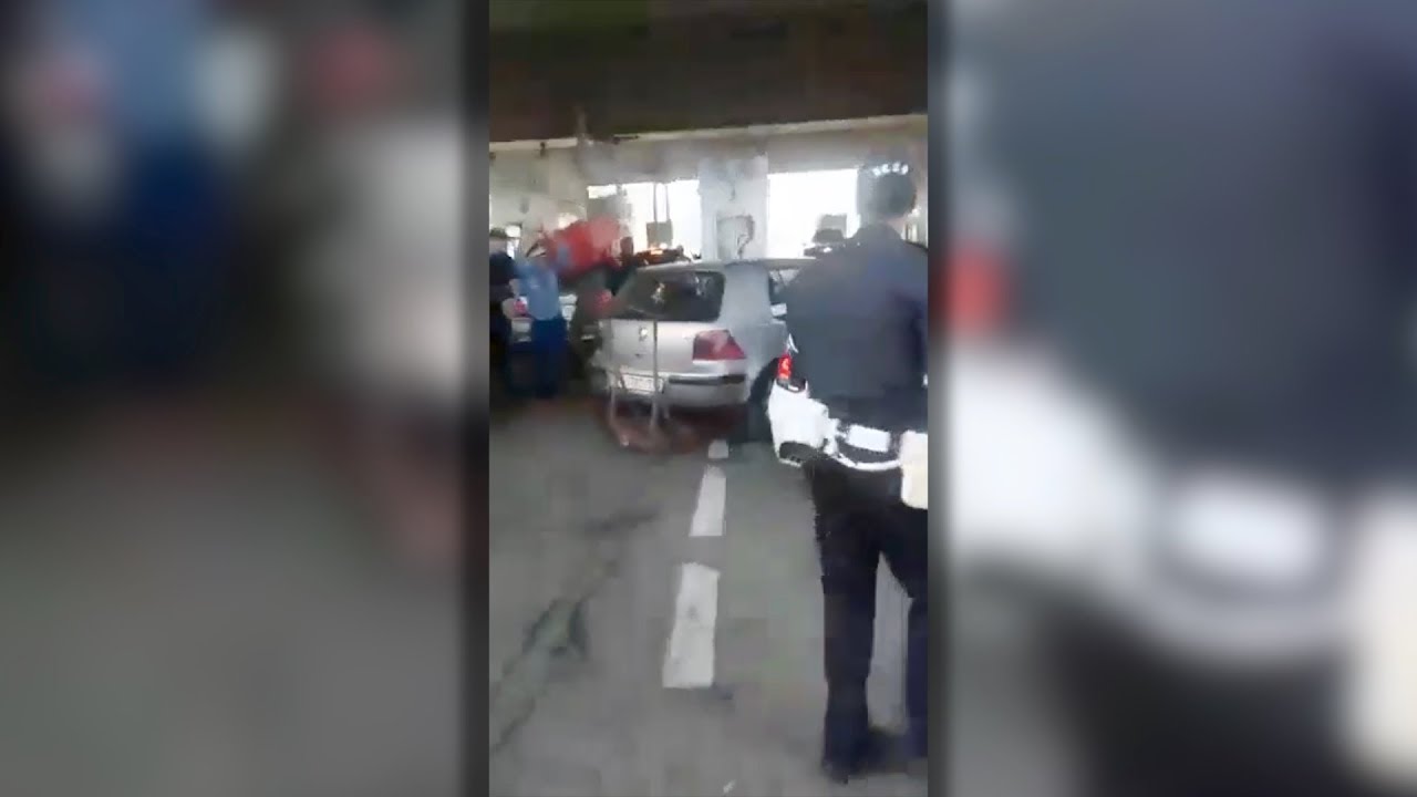 Así entró el kamikaze en Ceuta: arrasando con todo