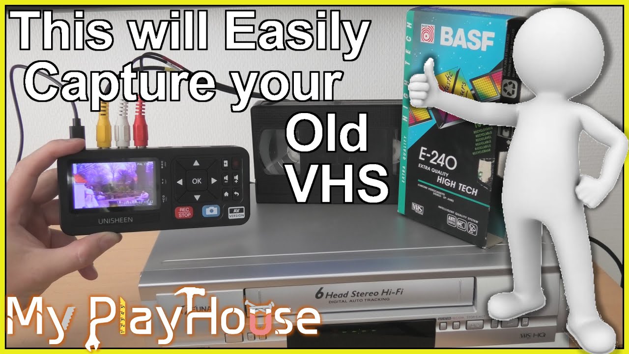 Video Capture... Analog VCR tapes to Digital - without a PC & EASY - 1305