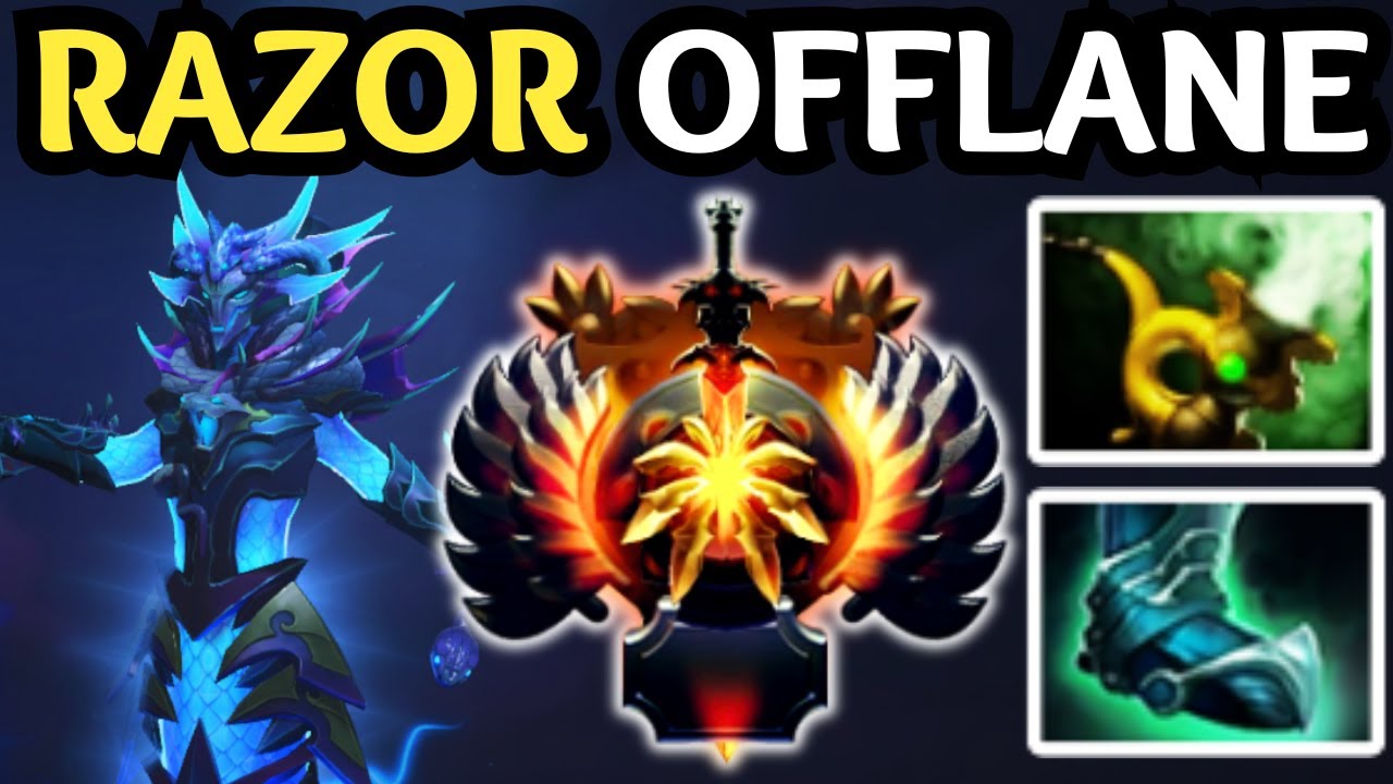 🔥 HOW RAZOR OFFLANE WINS &mdash; LINK TARGETS, FORCE ROTATIONS & PRESSURE | DOTA 2 🔥