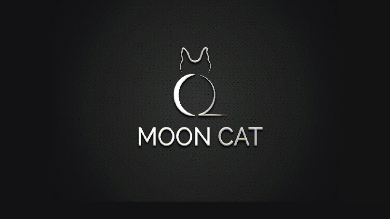 How to Create a Moon Cat Logo in Adobe Illustrator // ILLUSTRATOR TUTORIAL // LOGO DESIGN