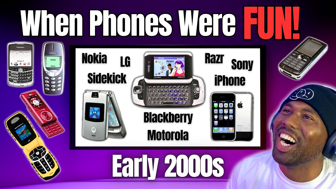 Rating ICONIC Phones From The Early 2000s