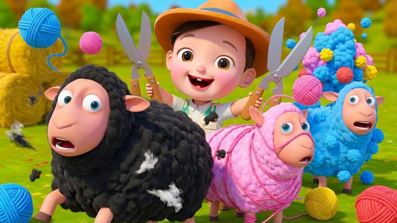 [15 MIN LOOP] Baa Baa Black Sheep 🐑 | Nursery Rhymes & Songs for Babies | BabaSharo TV
