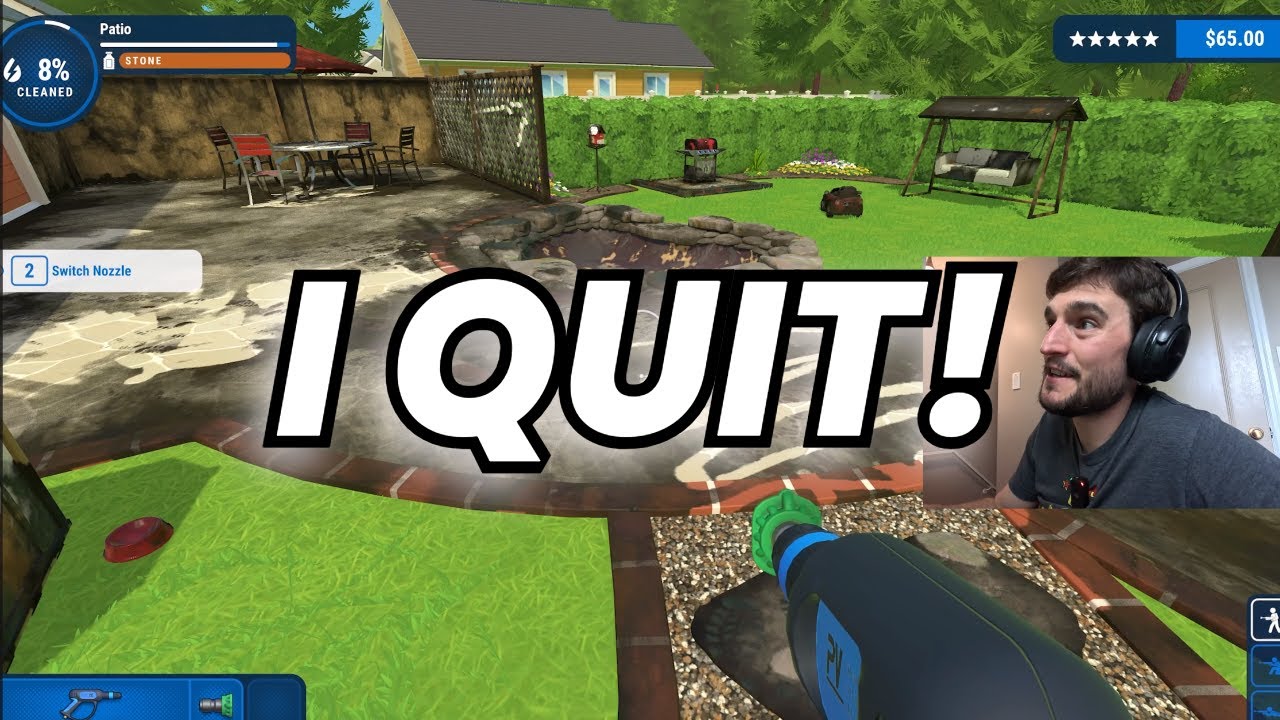 Pro Powerwasher Reacts to Powerwashing Simulator - First Time Playthrough!