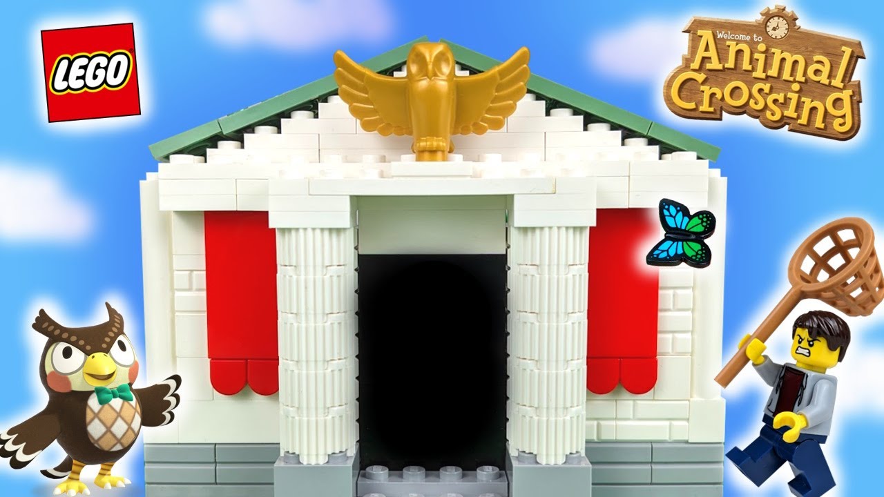 Я сделал свой ОСТРОВ ANIMAL CROSSING из LEGO