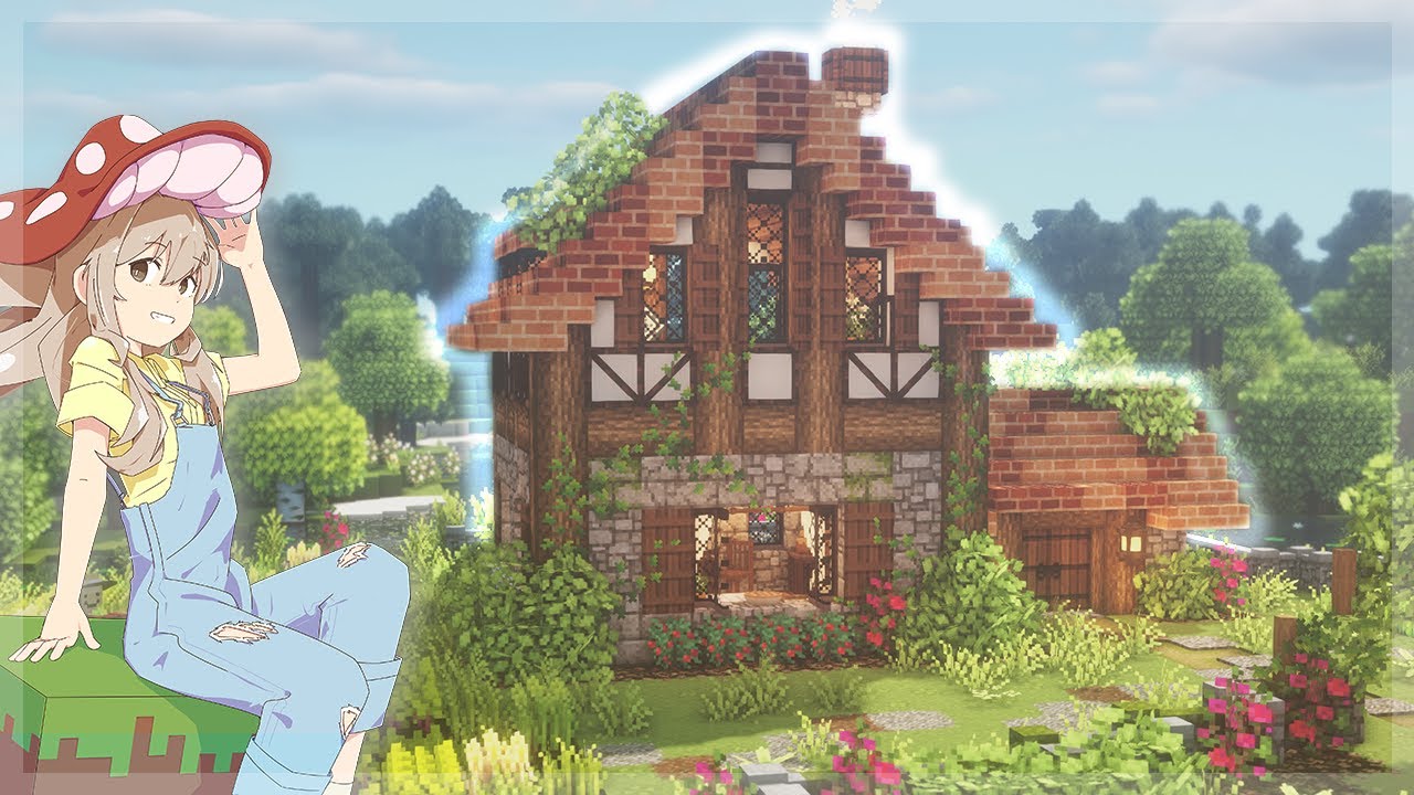 [Minecraft] Rose Garden Cottage 👒🌹 | CIT Resource Packs