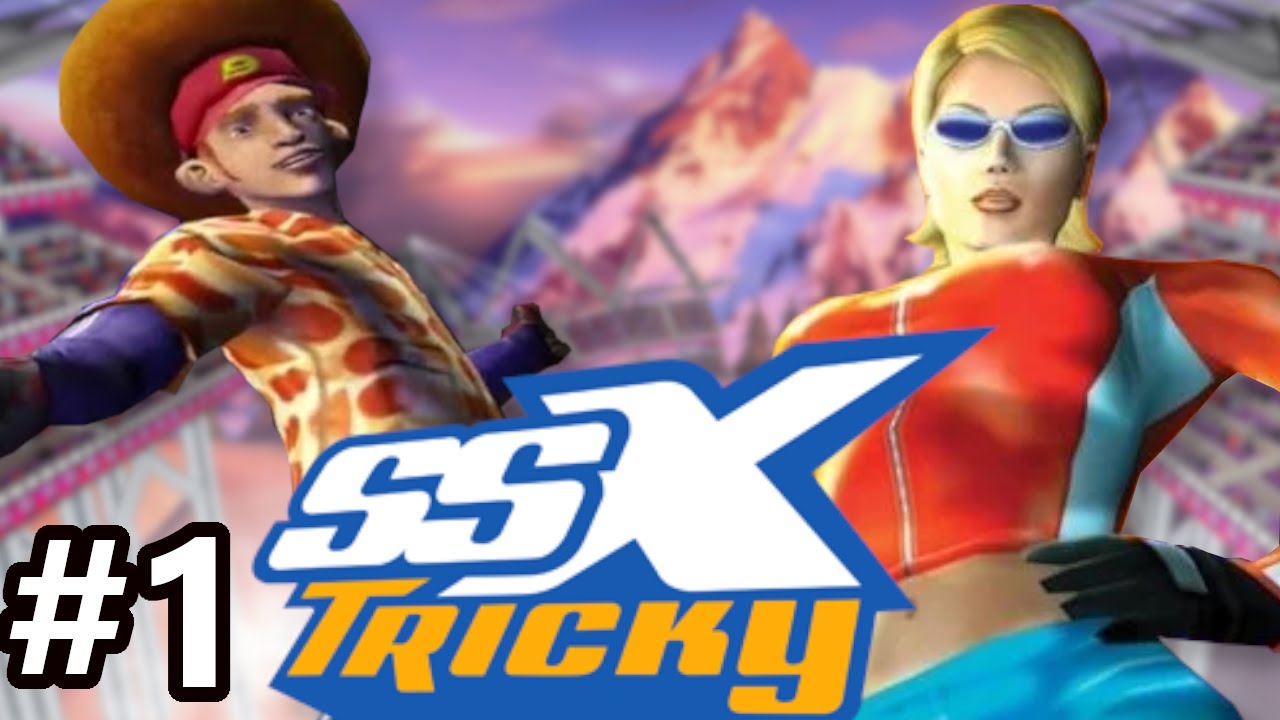 SSX Tricky Ep 1: First Three Stages Skipped!? Is This Naruboard Snowppuden!?