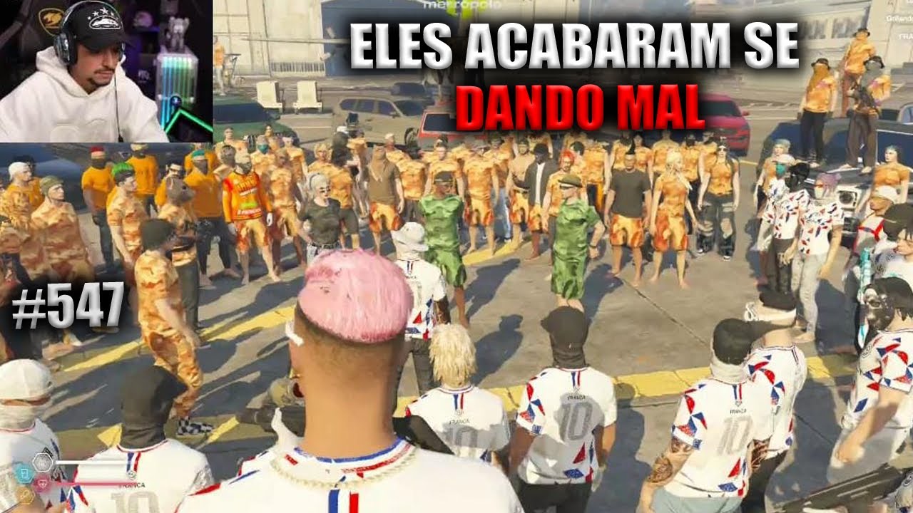 ELES ACABARAM SE DANDO MAL! EP 547