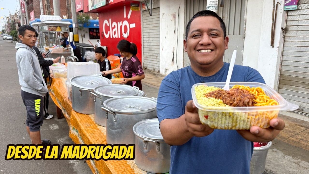 3AM EN ICA: Desayunos y Almuerzos para los que Trabajan en la Chacra 🌄🔥