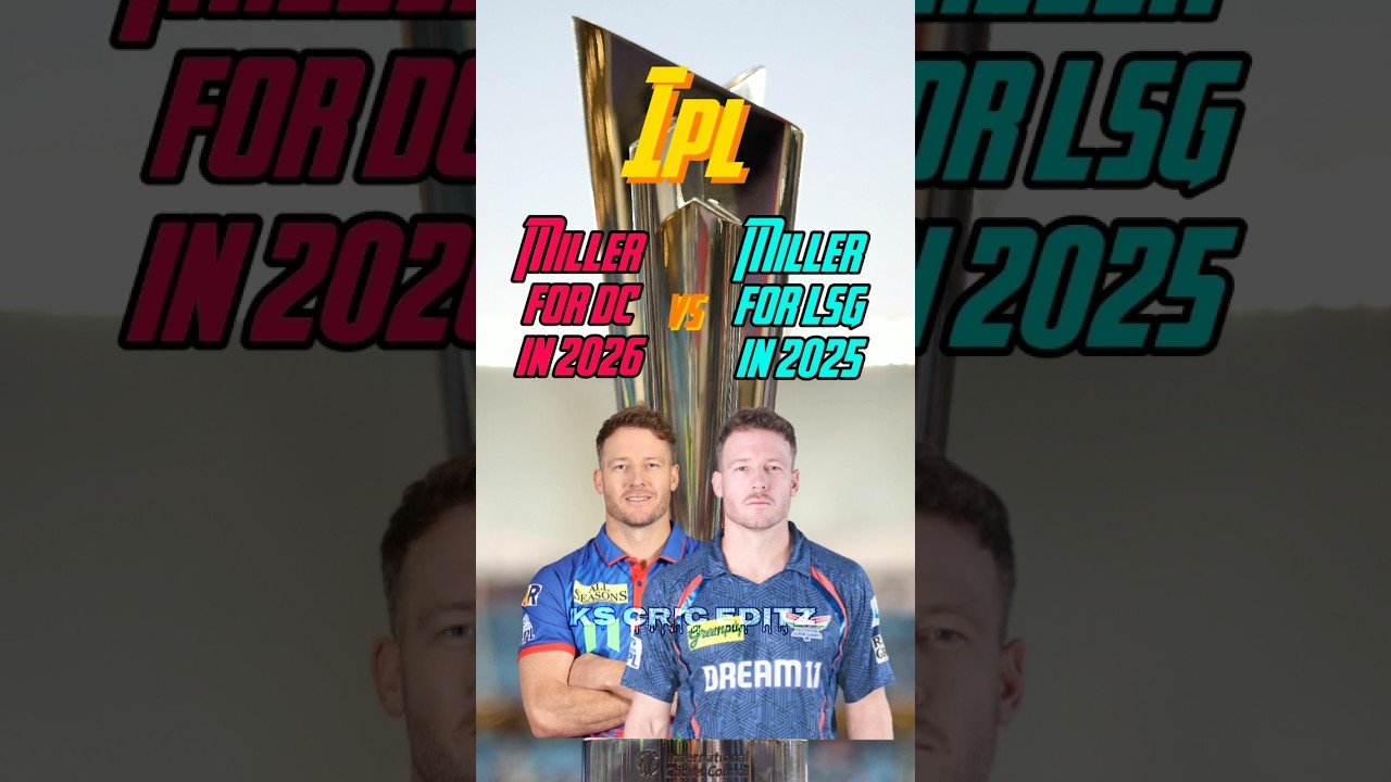 LSG Miller 😬 vs DC Miller 🔥 #cricket #ipl2026 #ipl #dc #lsg #davidmiller