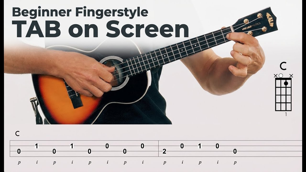 Easy Fingerstyle Ukulele Song for Beginners | October Rain
