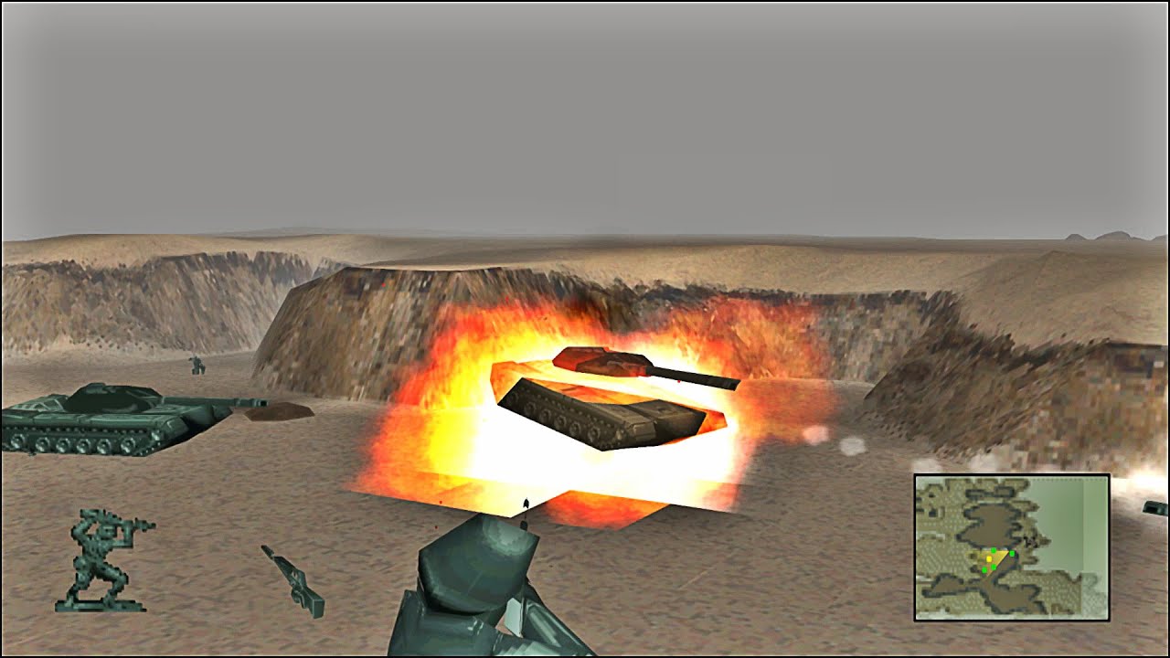 Army Men 3D PS1 Walkthrough # 1