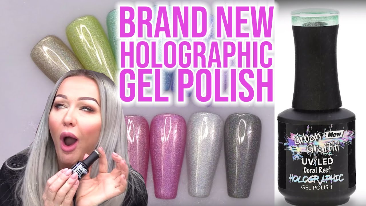 BRAND NEW HOLOGRAPHIC GEL POLISH REVEAL