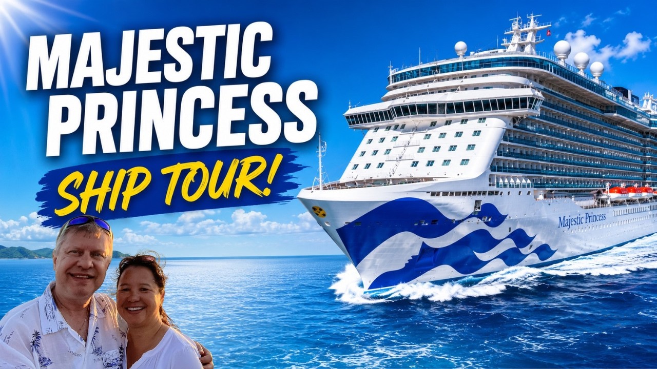 Majestic Princess Embarkation & Full Ship Tour | 50 Days Cruising the Caribbean