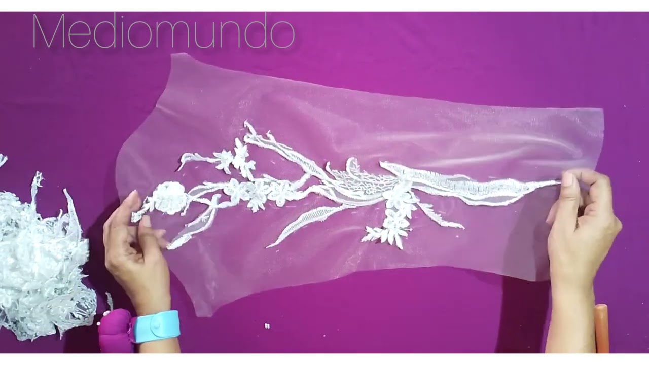Recamar mangas para vestido de novia, super fácil 💚