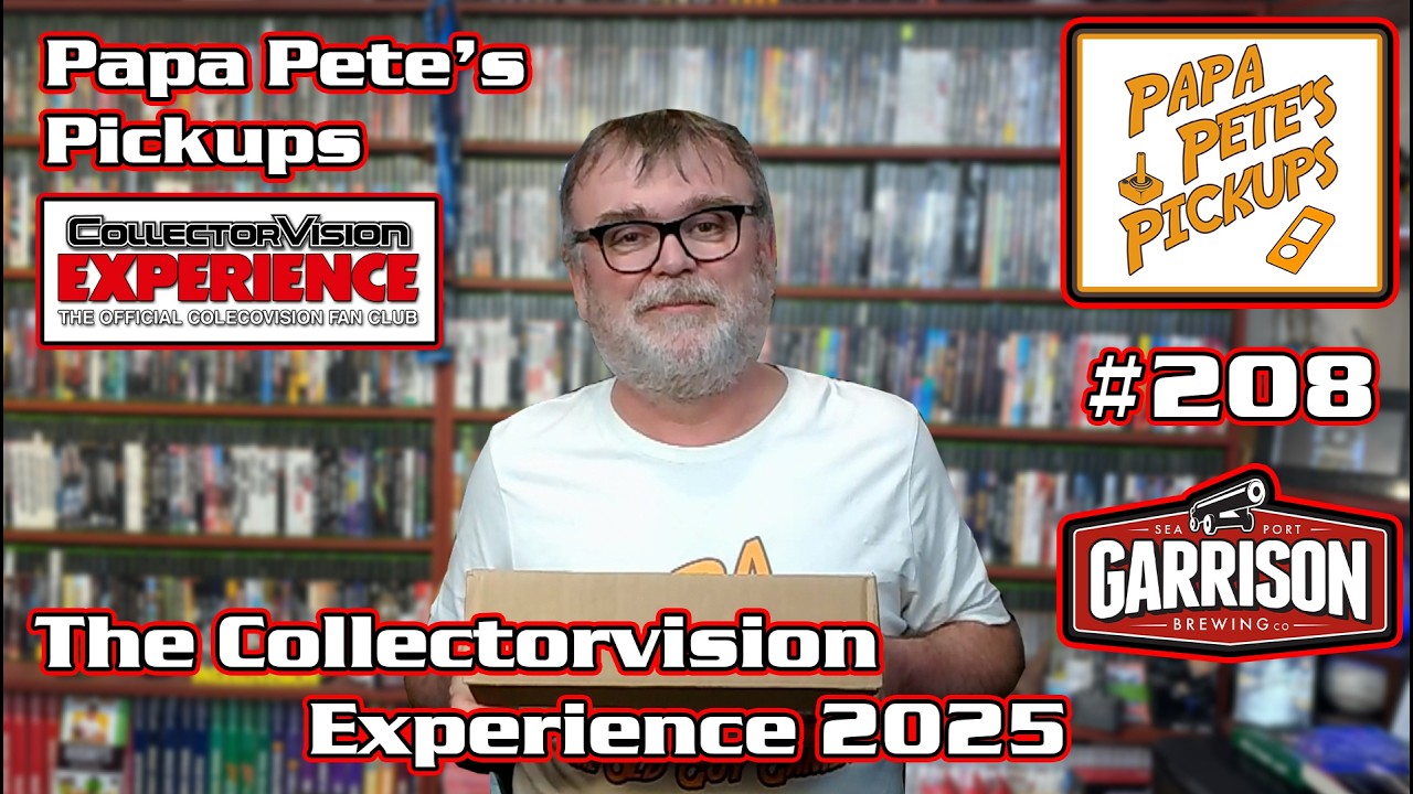 The Collectorvision Experience 2025 - Papa Pete's Pickups - Ep 208 #colecovision #sprint