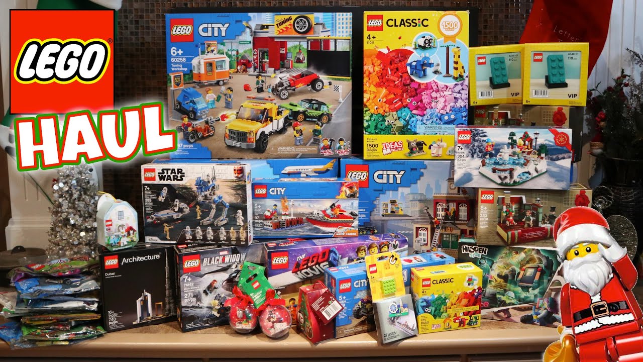 LEGO Christmas Haul of 2020 - BRICKLOVER18