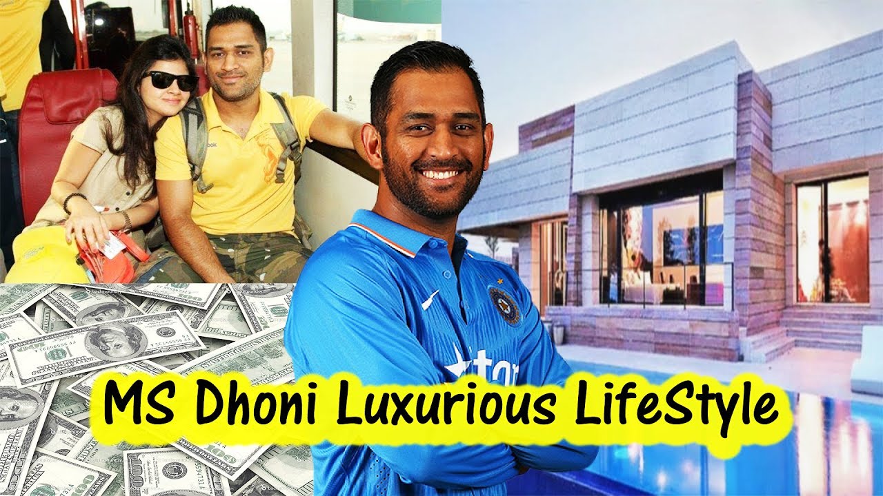 MS Dhoni Biography, Family, Wife, Houses, Net Worth and Luxurious Lifestyle