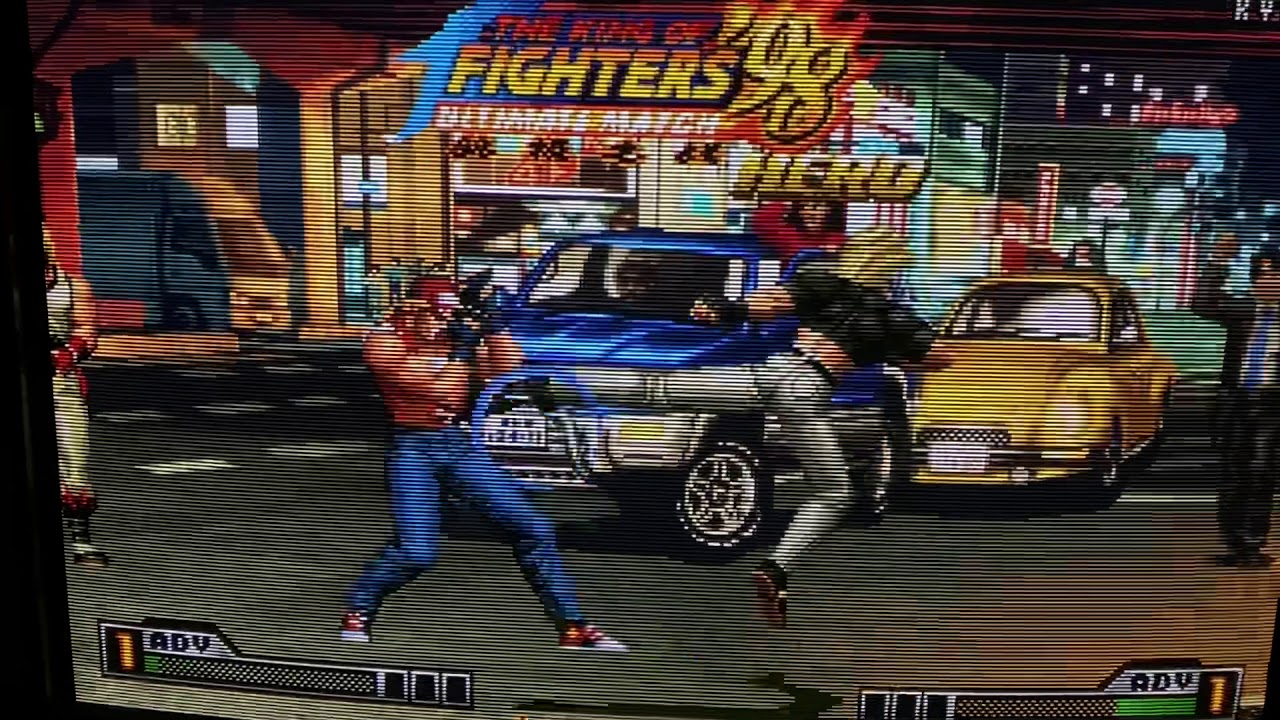 Demo arcade test KoF98UM Hero (PGM 2) - Sony BVM-20E1E