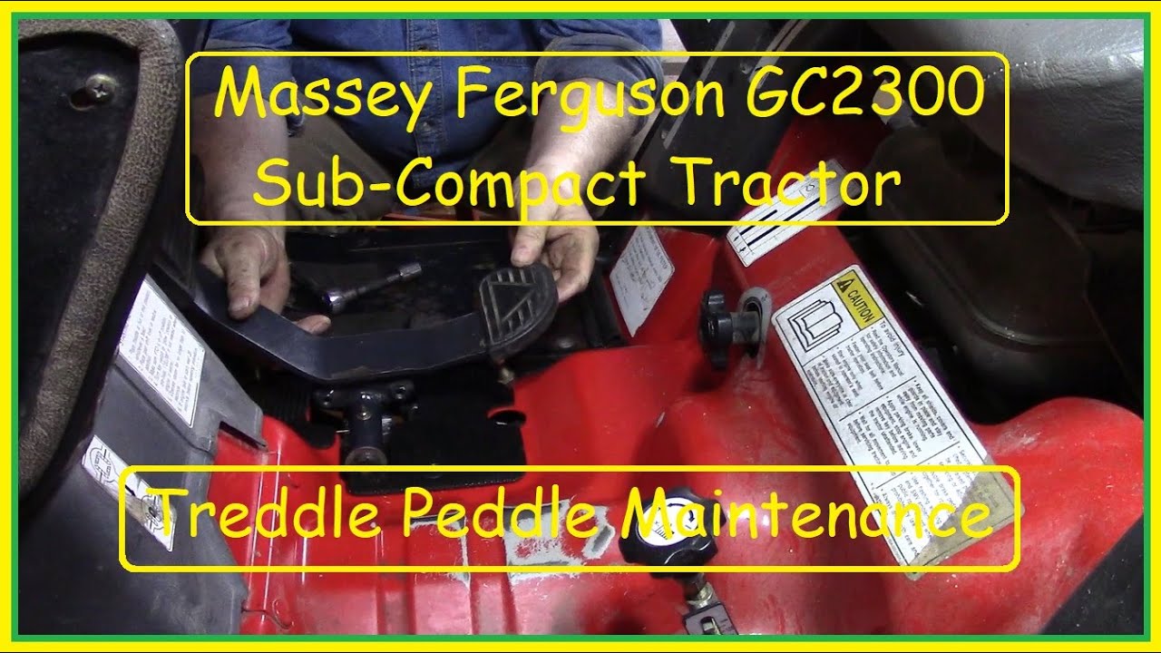Treddle Peddle Maintenance