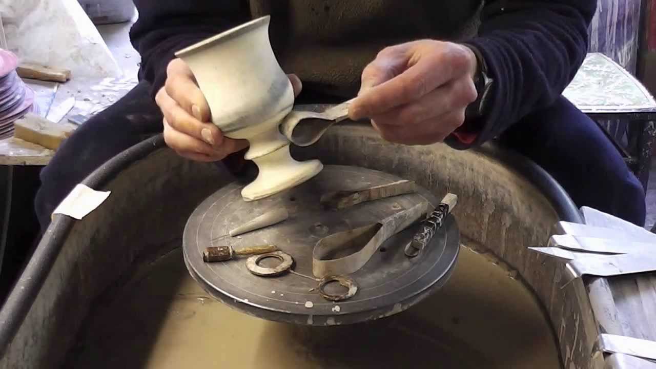 How I make my Pottery trimming tools, turning tools and bats