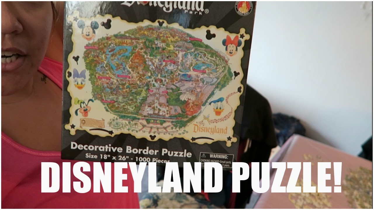 1000 PIECE DISNEYLAND PUZZLE! - June 29, 2015