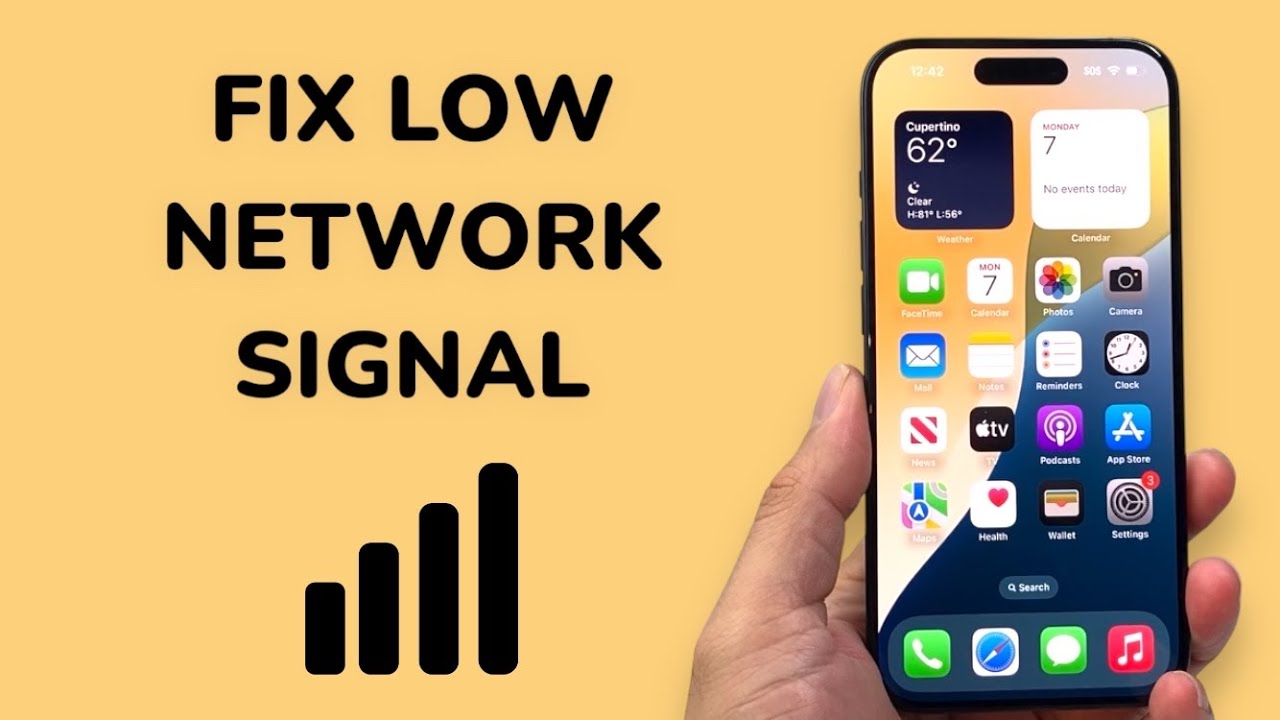 How To Fix Low Network Signal On iPhone