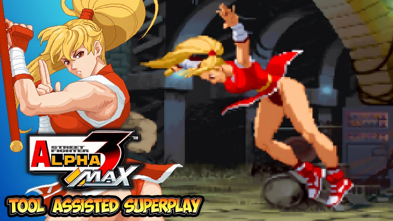 STREET FIGHTER ALPHA 3 MAX - Maki TAS Perfection! (PSP Tool-Assisted Gameplay)