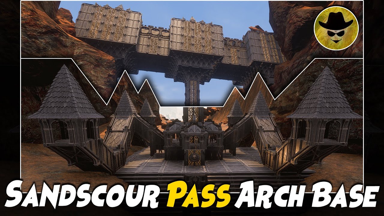 Sandscour Pass Arch Base | CONAN EXILES