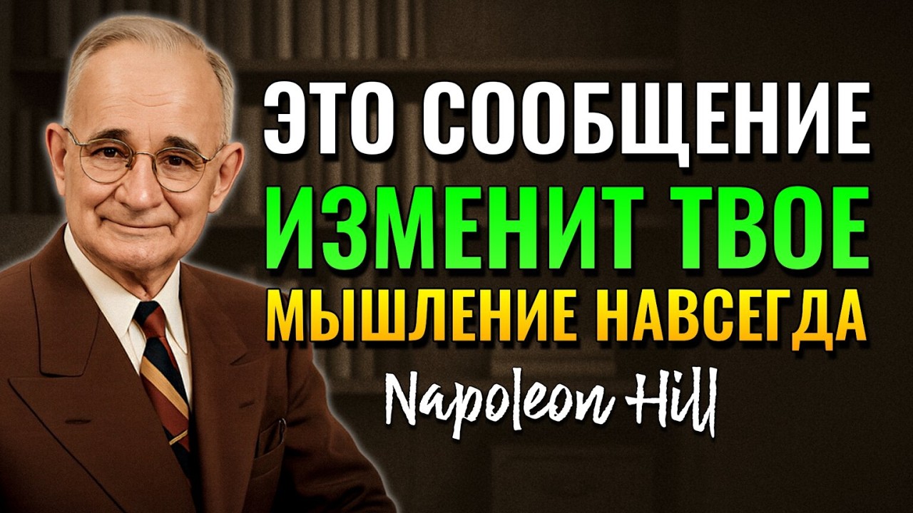 Это послание Наполеона Хилла навсегда изменит ваше мышление (Napoleon Hill)