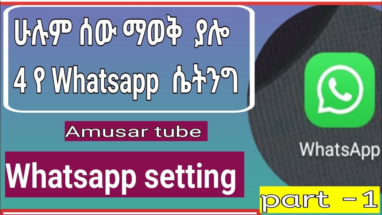 Four(4) core setting of WhatsApp application that all people should have to now quickly.