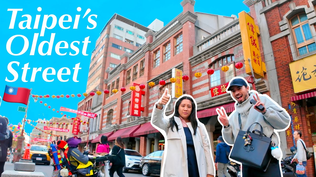 stepping back in time at dihua street 🏮 [subtitles]