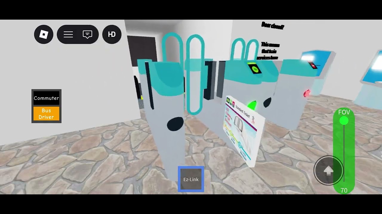 Singapore MRT Roblox POV: Sembawang to Springleaf