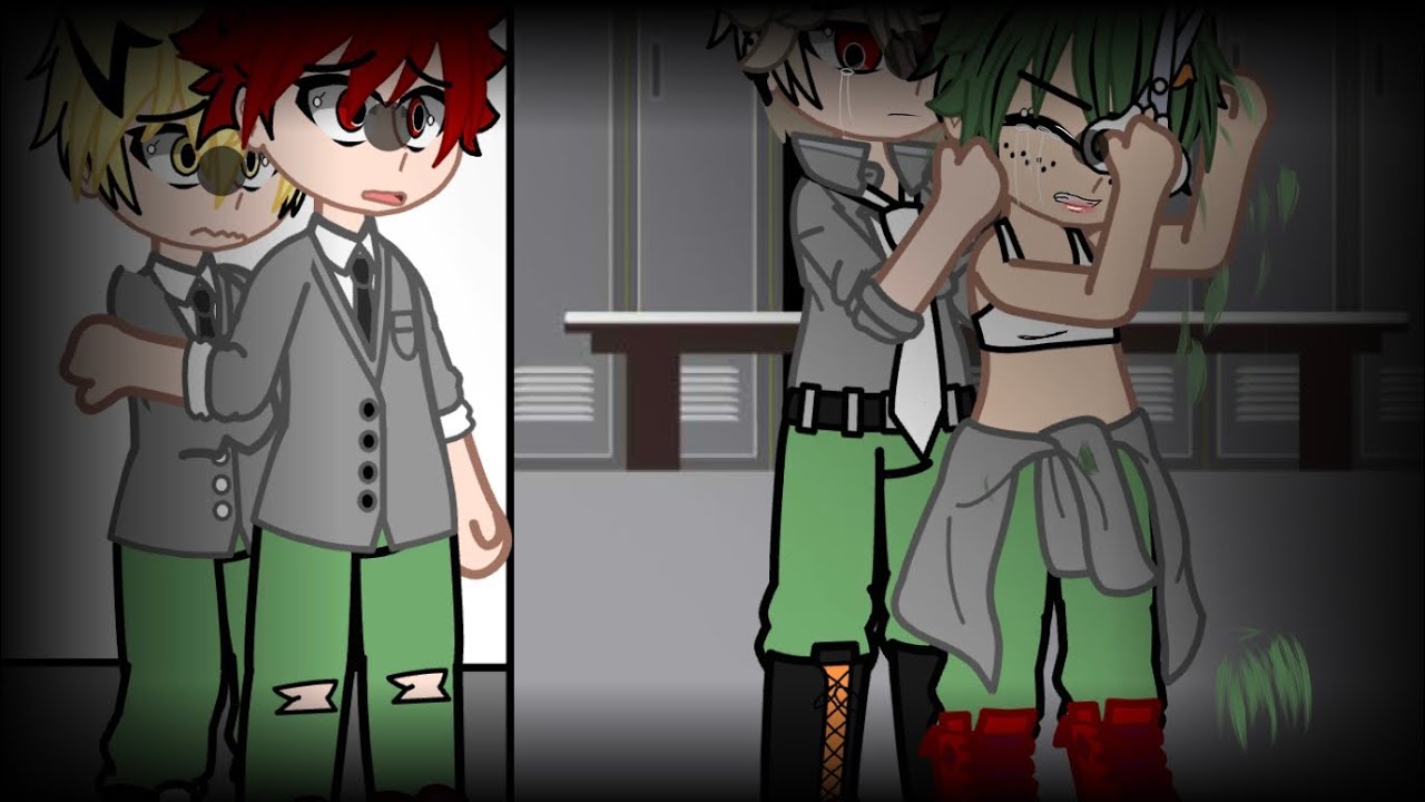 &ldquo;He looks like a girl&rdquo; Trans deku au/ Deku angst/// IB: @// Boysenberry