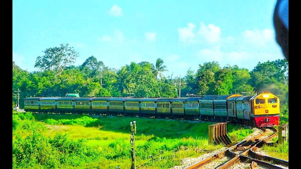 รถไฟไทย ; รวมคลิปจังหวะรถไฟเข้าโค้งสวยๆ