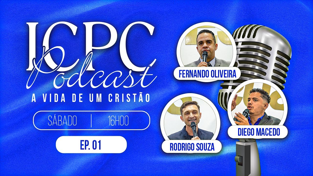 Diego Macedo, Rodrigo Sousa e Fernando Oliveira   Podcast ICPC #01 @ICPCSedeSP