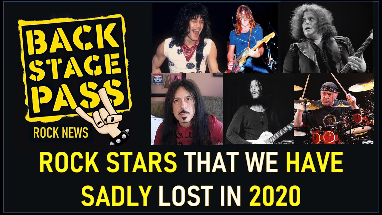 ROCK-STARS THAT WE HAVE SADLY LOST IN 2020