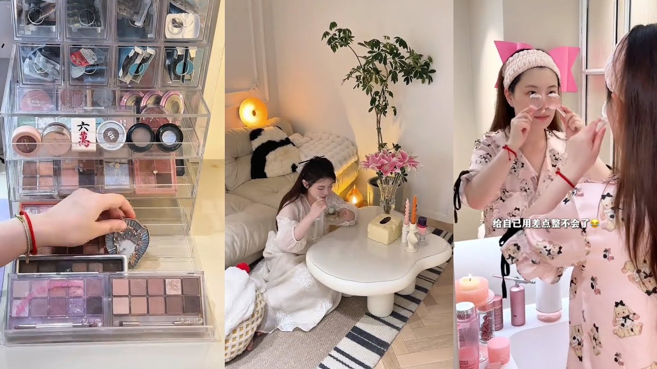 Skincare after returning home | shopping & makeup restocking organizations | storage #restocking