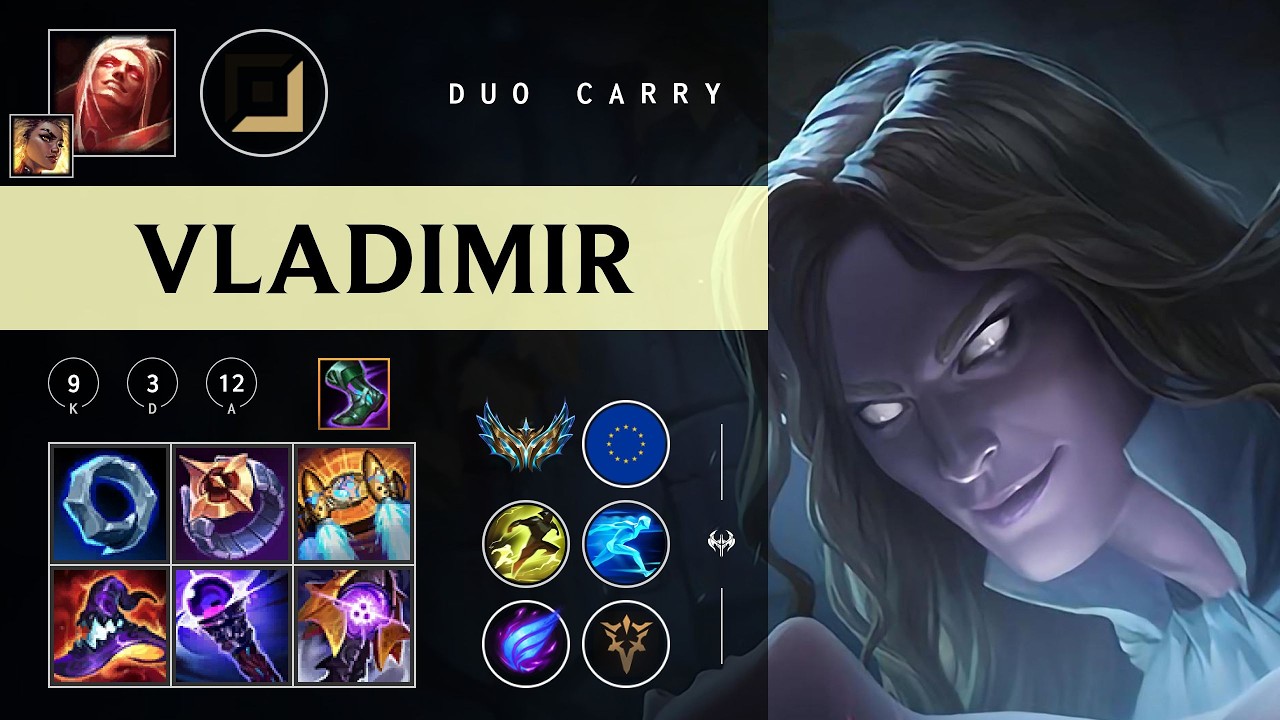 Vladimir Carry vs Sivir - EUW Challenger Patch 26.04