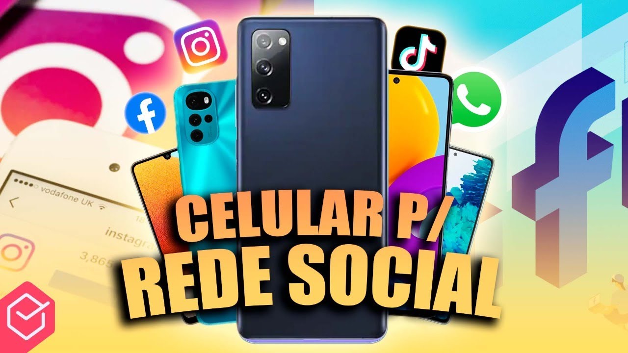 Qual MELHOR 📱 CELULAR para REDES SOCIAIS?! // 8 OPÇÕES incríveis e com ÓTIMAS CÂMERAS de SELFIE!